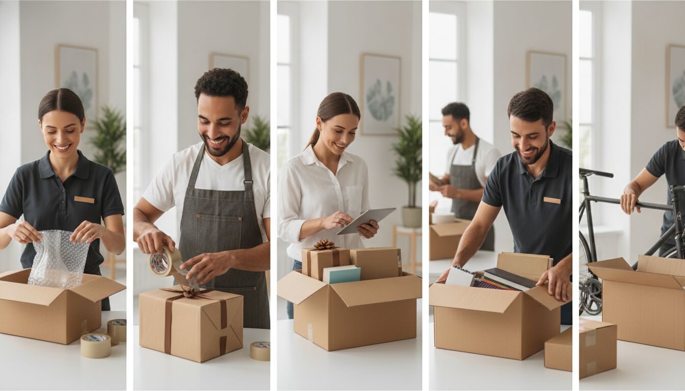 Découvrez le top 5 des meilleures entreprises offrant un service d'emballage à domicile pour faciliter vos déménagements et envois avec professionnalisme et efficacité.