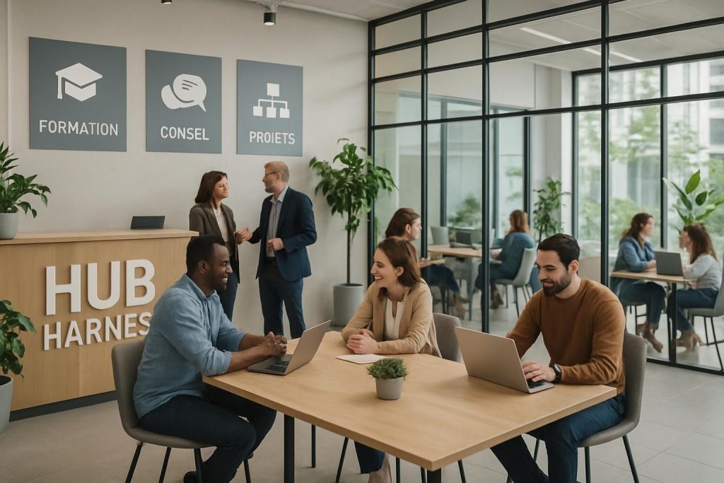 Découvrez le hub Harnes, son organisation efficace et les services variés qu'il propose pour répondre à vos besoins.